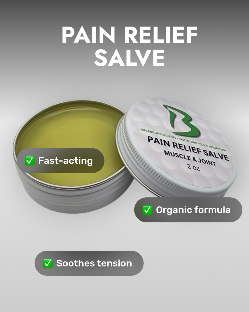 Pain Relief Salve